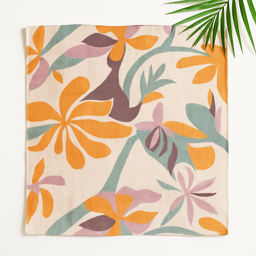 TROPICAL SQUARE SCARF
