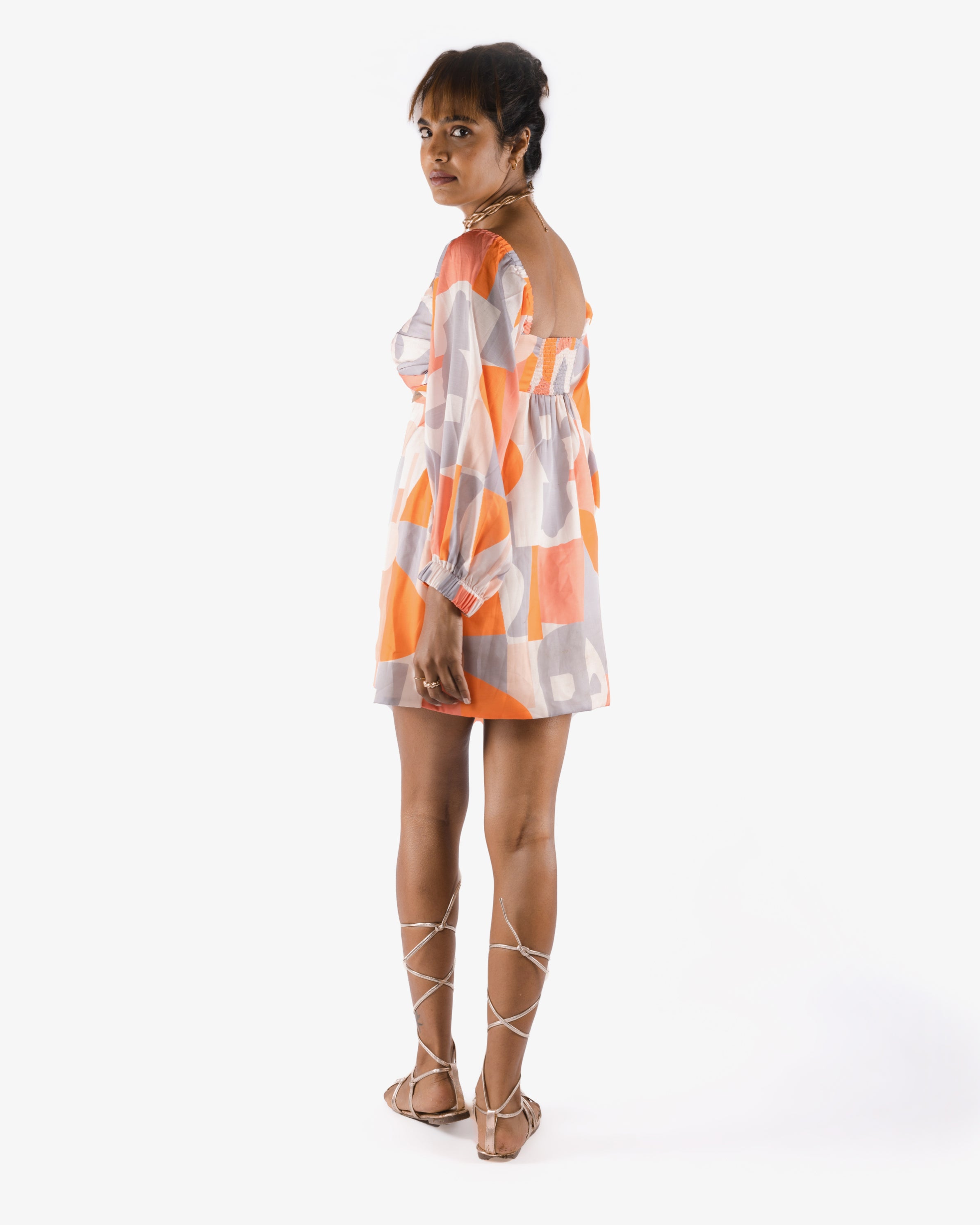 THE ABSTRACT GARDEN DRESS