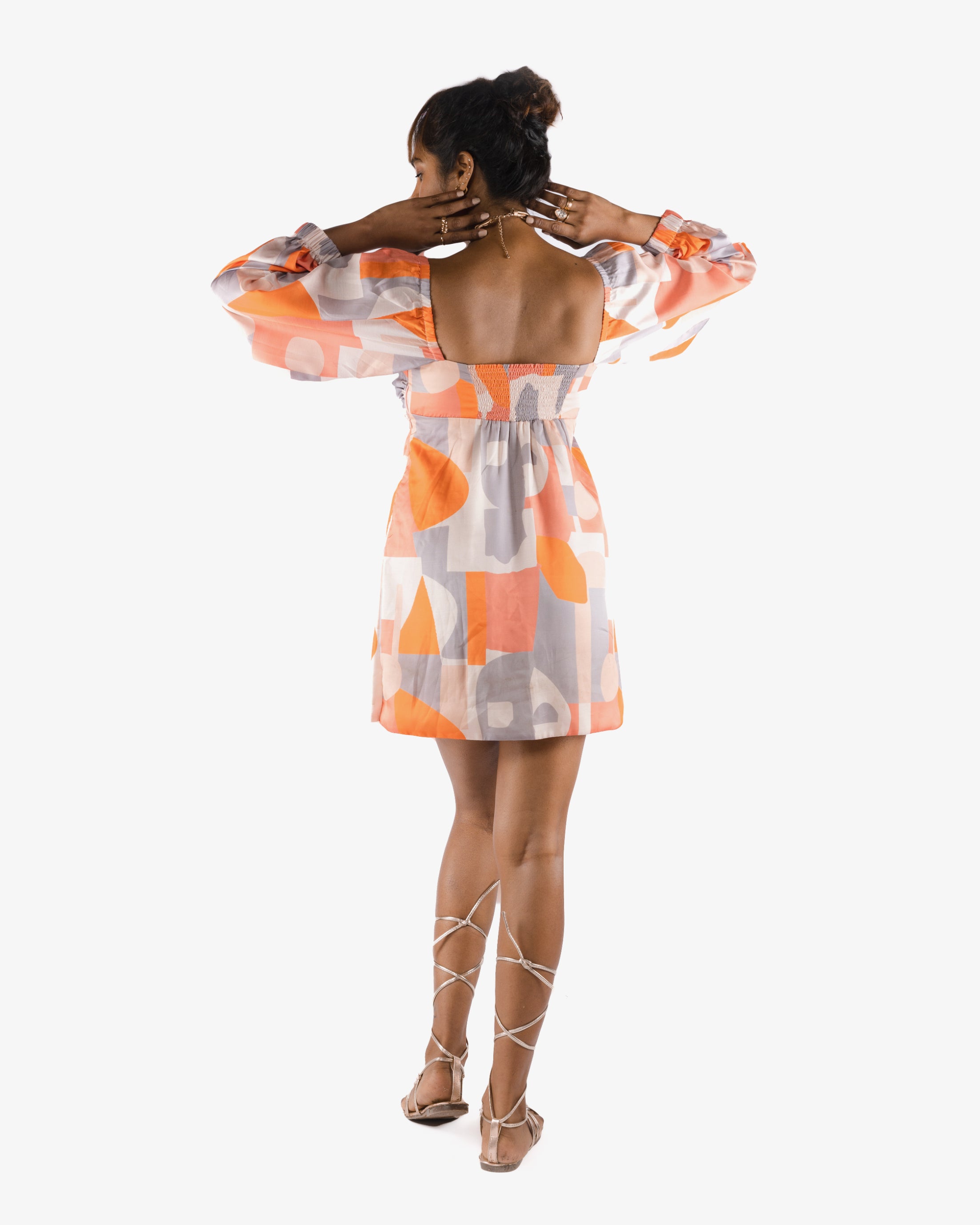 THE ABSTRACT GARDEN DRESS